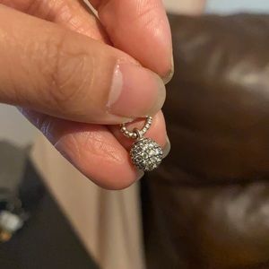 Pandora pave ball charm